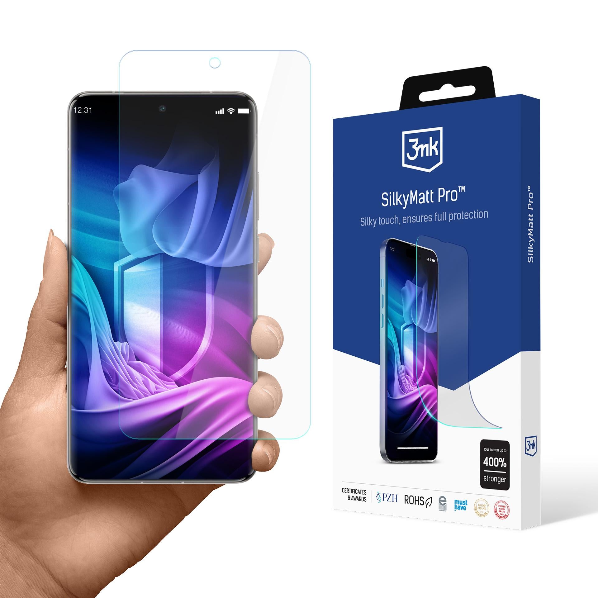 3mk Silky Matt Pro matte film, skirtas Vivo X200 Pro -- Cell phone tempered glass