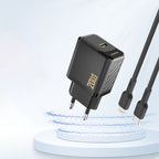 Dudao A26 PD20W GaN USB-C įkroviklis - juodas