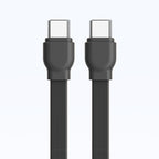 Dudao išorinė baterija K22+ itin kompaktiška 10000mAh 22.5W USB-C su pakabuku / laidu - pilka