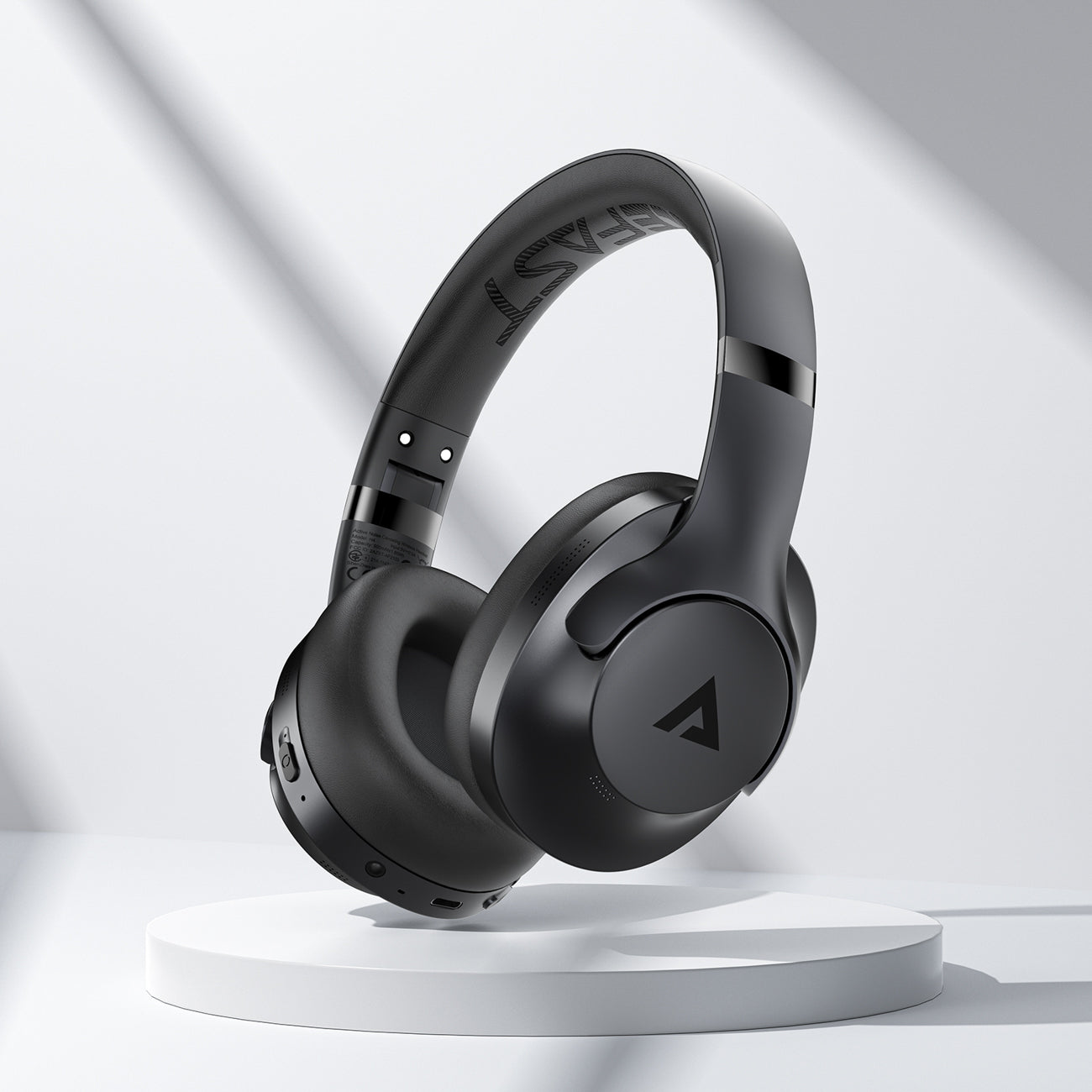Acefast H4 aktyvi triukšmo slopinimo belaidės ausinės - juodos -- Headphones