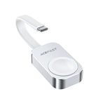 Acefast E21 5W belaidis kroviklis Apple Watch - sidabrinė -- Apple Watch