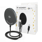 Wozinsky belaidis Qi2 indukcinis įkroviklis 15W - juodas