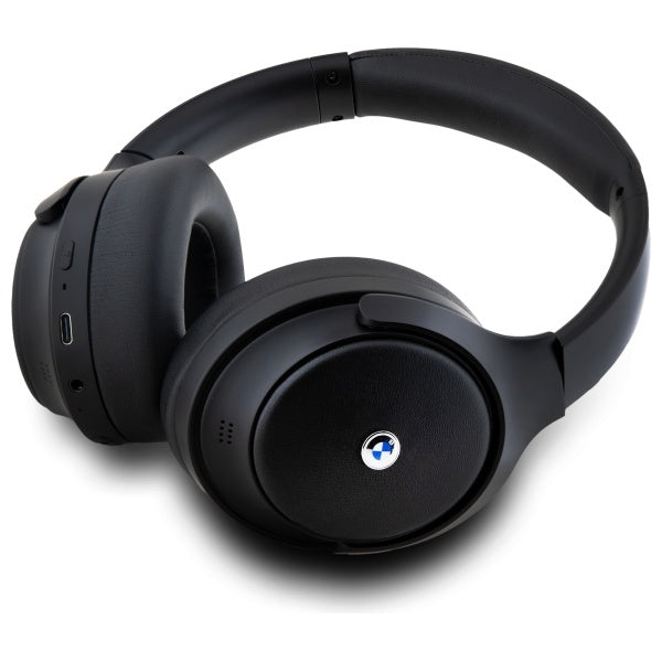 BMW Bluetooth ANC ant ausinės BMBHKL601SSLVK juodo/juodo metalo logotipai