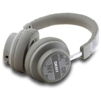 DKNY „Bluetooth“ ant ausinių įdedamos ausinės DKBHM2PCSHLE smėlio/smėlio spalvos languotu raštu