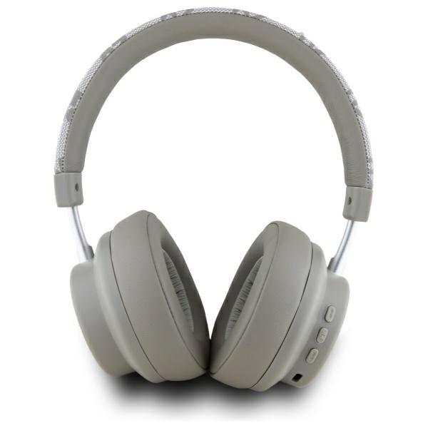 DKNY „Bluetooth“ ant ausinių įdedamos ausinės DKBHM2PCSHLE smėlio/smėlio spalvos languotu raštu