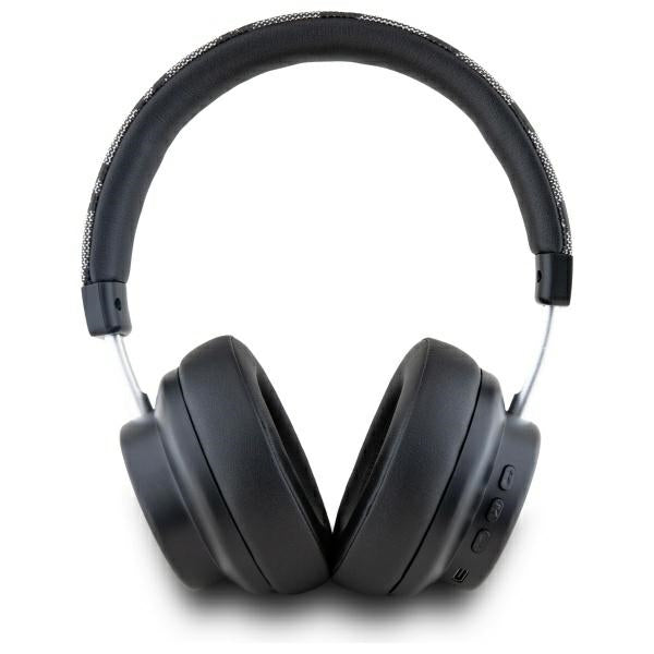 DKNY Bluetooth ausinės DKBHM2PCSHLK juodos/juodos languotos spalvos