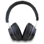 DKNY Bluetooth ausinės DKBHM2PCSHLK juodos/juodos languotos spalvos