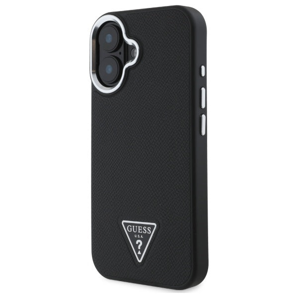 Guess MagSafe dėklas iPhone 16 Plus – juodas