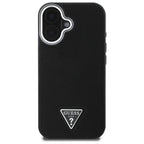 Guess MagSafe dėklas iPhone 16 Plus – juodas