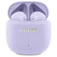 Guess Bluetooth ausinės GUTWSJ14ESGU TWS + prijungimo stotelė violetinė/violetinė spausdintas klasikinis logotipas