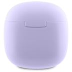Guess Bluetooth ausinės GUTWSJ14ESGU TWS + prijungimo stotelė violetinė/violetinė spausdintas klasikinis logotipas
