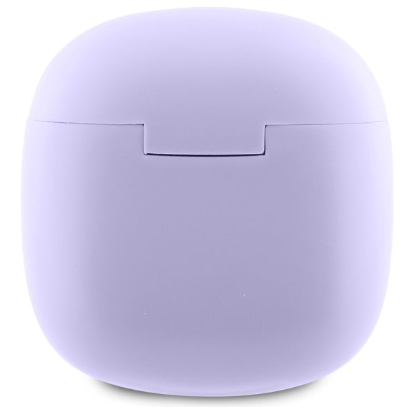 Guess Bluetooth ausinės GUTWSJ14ESGU TWS + prijungimo stotelė violetinė/violetinė spausdintas klasikinis logotipas