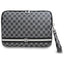 DKNY Sleeve Checkered Pattern Printed Stripes 14" nešiojamojo kompiuterio dėklas - juodas -- Laptop Bags