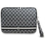 DKNY Sleeve Checkered Pattern Printed Stripes 16" nešiojamojo kompiuterio dėklas - juodas -- Laptop Bags