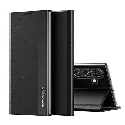 Sleep Case Pro atverčiamas dėklas Galaxy S25 – juodas
