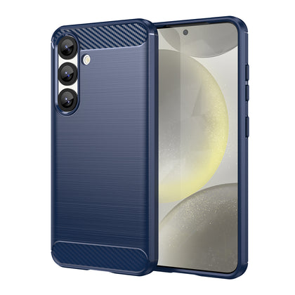 Anglies rašto TPU dėklas Samsung Galaxy S25 – mėlynas