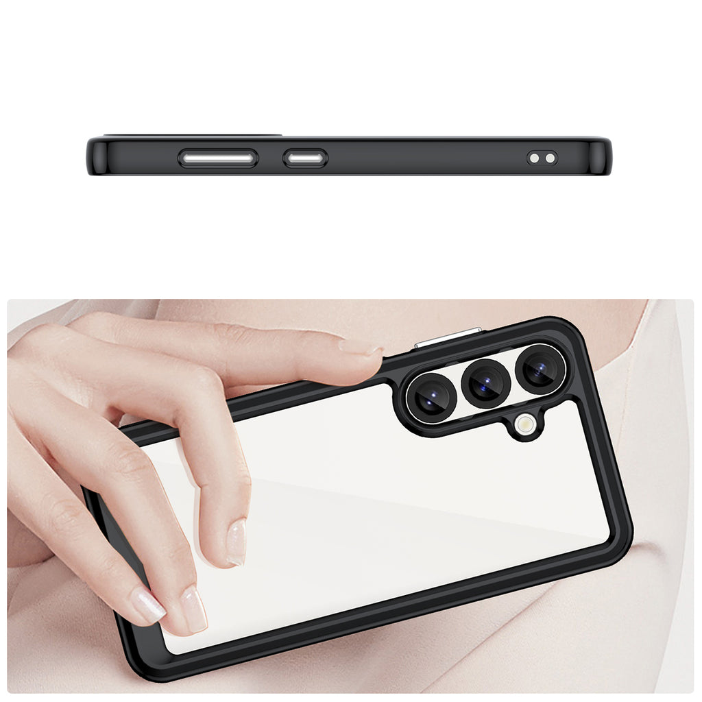 Outer Space Case dėklas Samsung Galaxy S25 – juodas