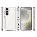 Outer Space Case dėklas Samsung Galaxy S25 – skaidrus juodas