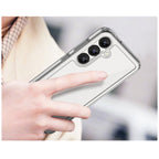 Outer Space Case dėklas Samsung Galaxy S25 – skaidrus juodas