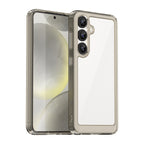 Outer Space Case dėklas Samsung Galaxy S25 – skaidrus juodas