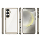 Outer Space Case dėklas Samsung Galaxy S25 – skaidrus juodas
