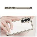 Outer Space Case dėklas Samsung Galaxy S25 – skaidrus juodas