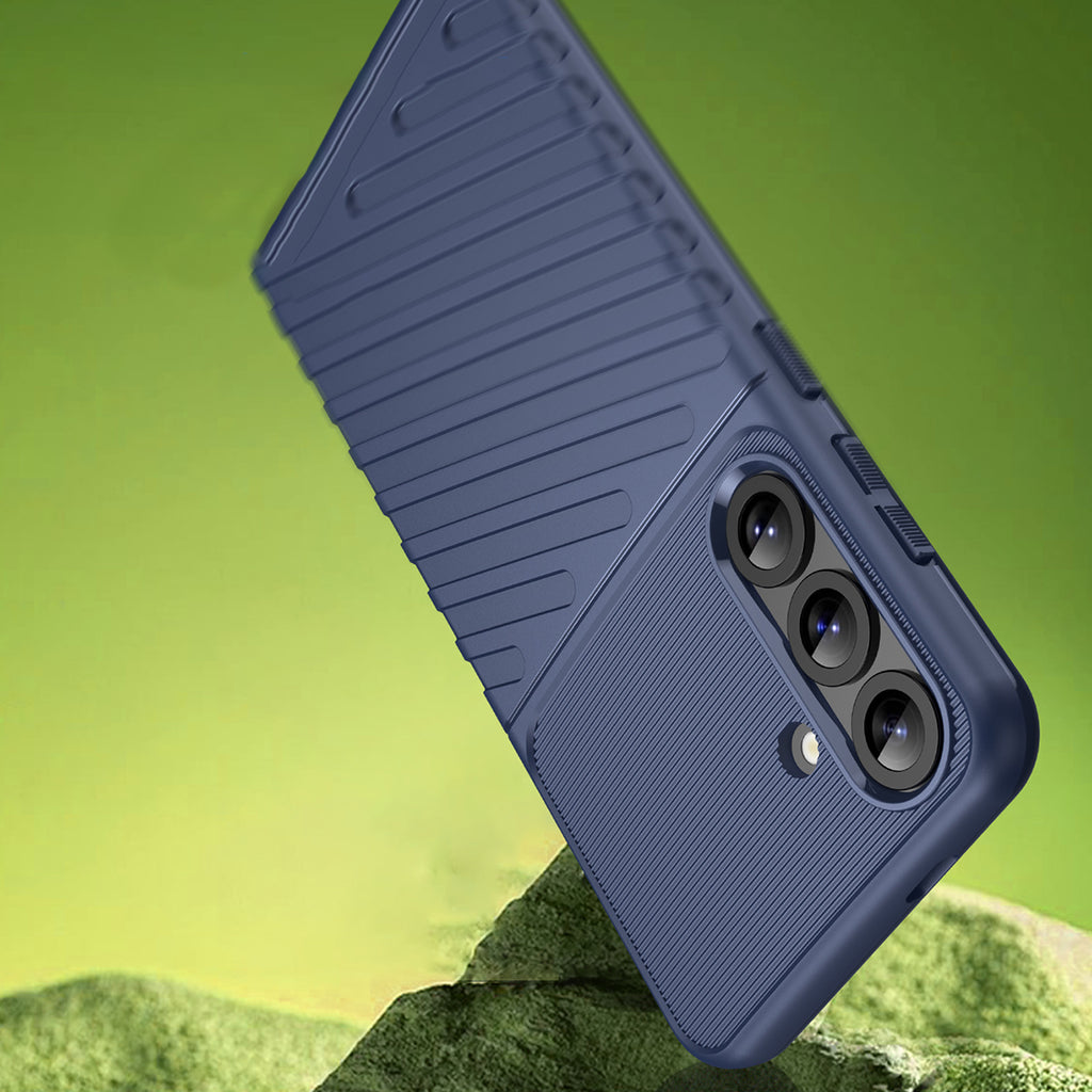 Thunder Case dėklas Samsung Galaxy S25+ – mėlynas