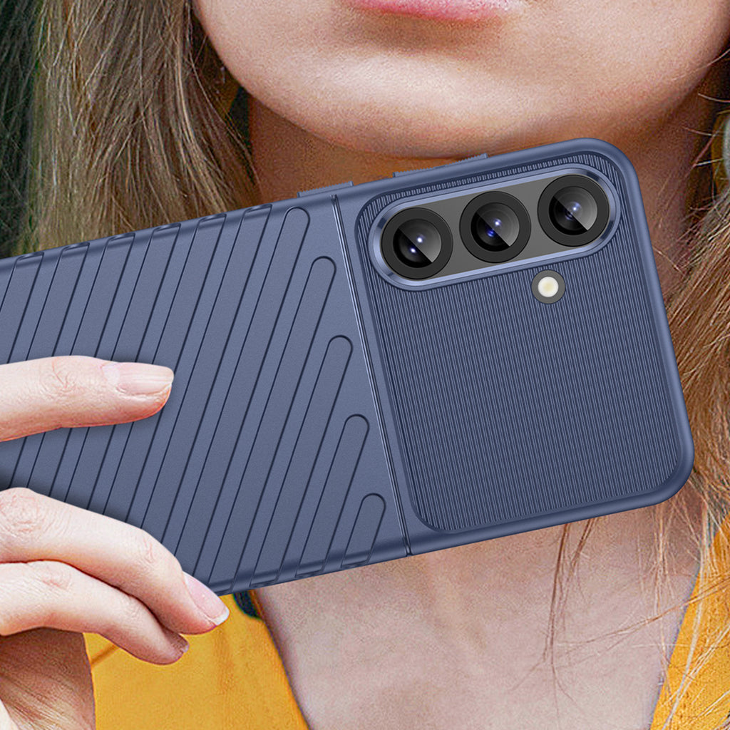 Thunder Case dėklas Samsung Galaxy S25+ – mėlynas