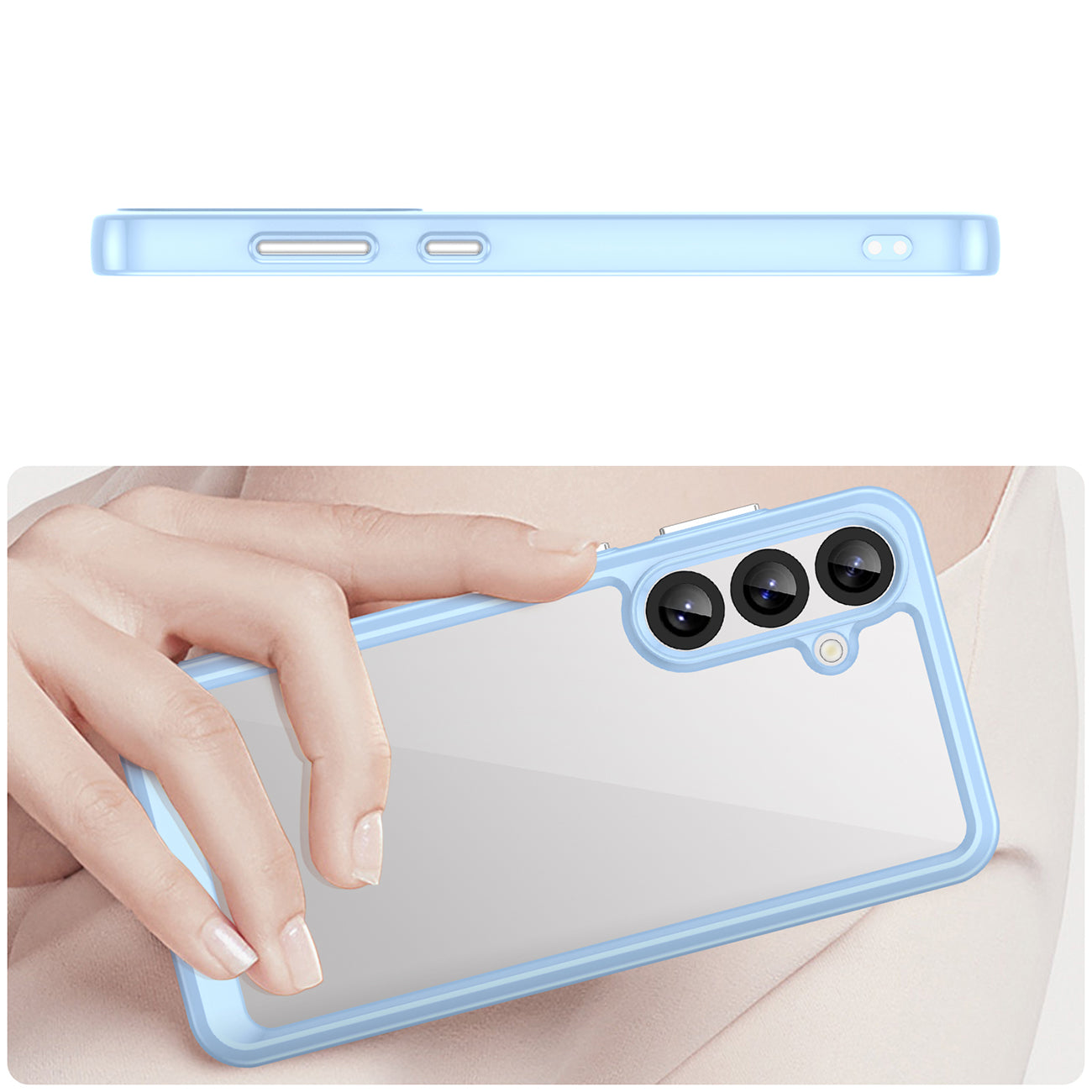 Outer Space Case dėklas Samsung Galaxy S25+ – mėlynas