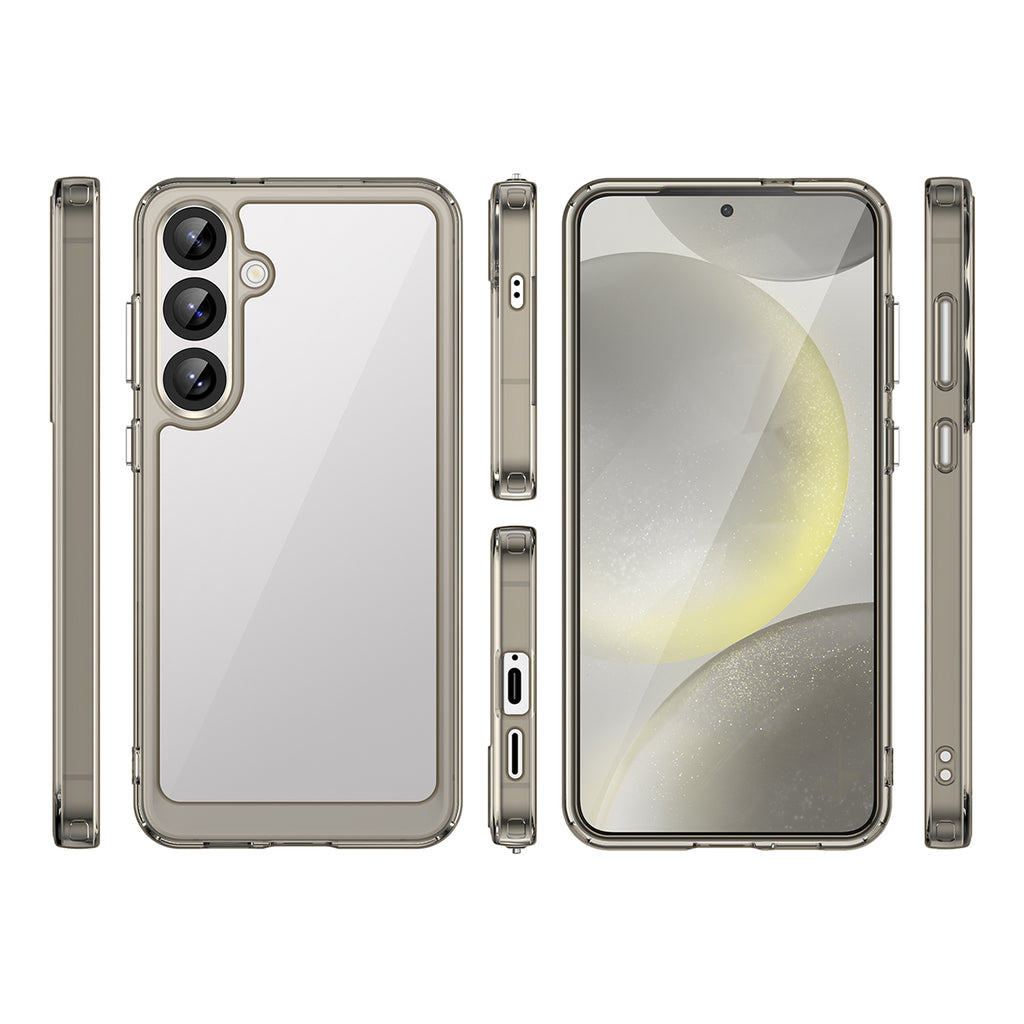 Outer Space Case dėklas Galaxy S25+ – skaidrus juodas