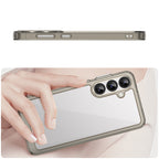 Outer Space Case dėklas Galaxy S25+ – skaidrus juodas