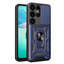 Šarvuotas dėklas Hybrid Armor Camshield Samsung Galaxy S25 Ultra – mėlynas