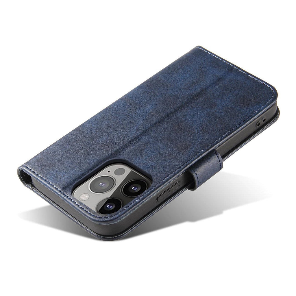 Magnetinis dėklas su atvartu Samsung Galaxy S24 FE – mėlynas