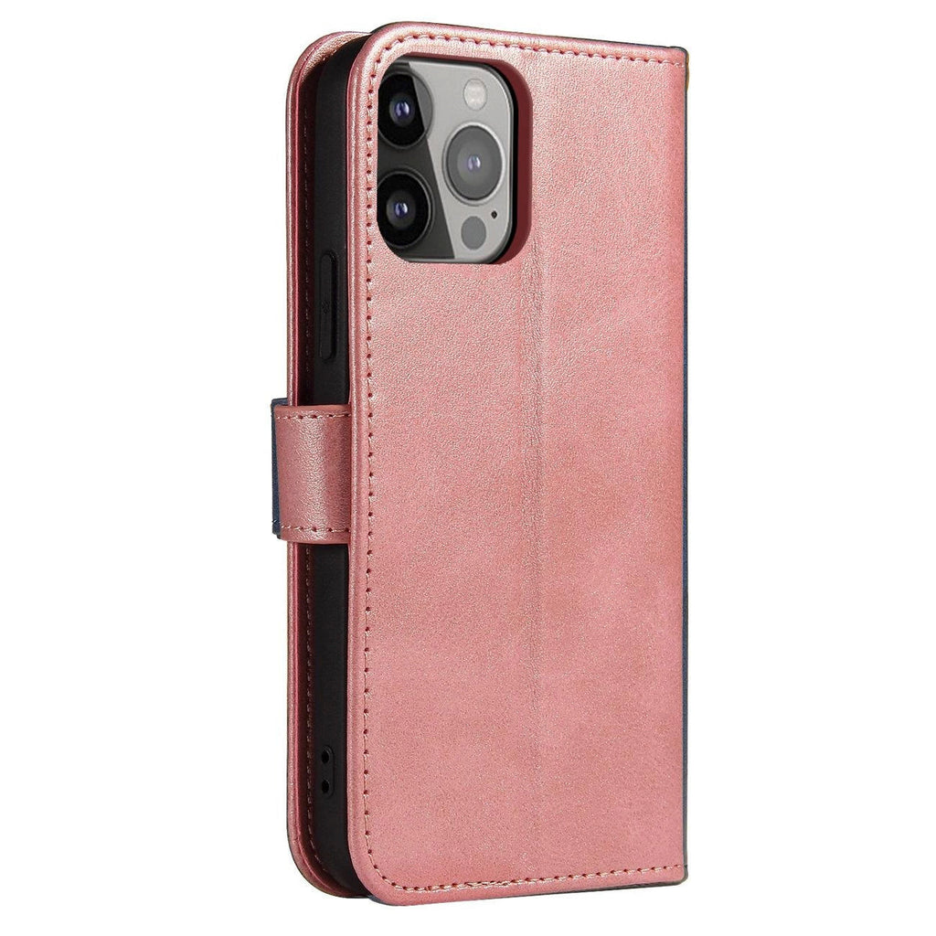 Magnetinis dėklas su atvartu Samsung Galaxy S24 FE – rožinis