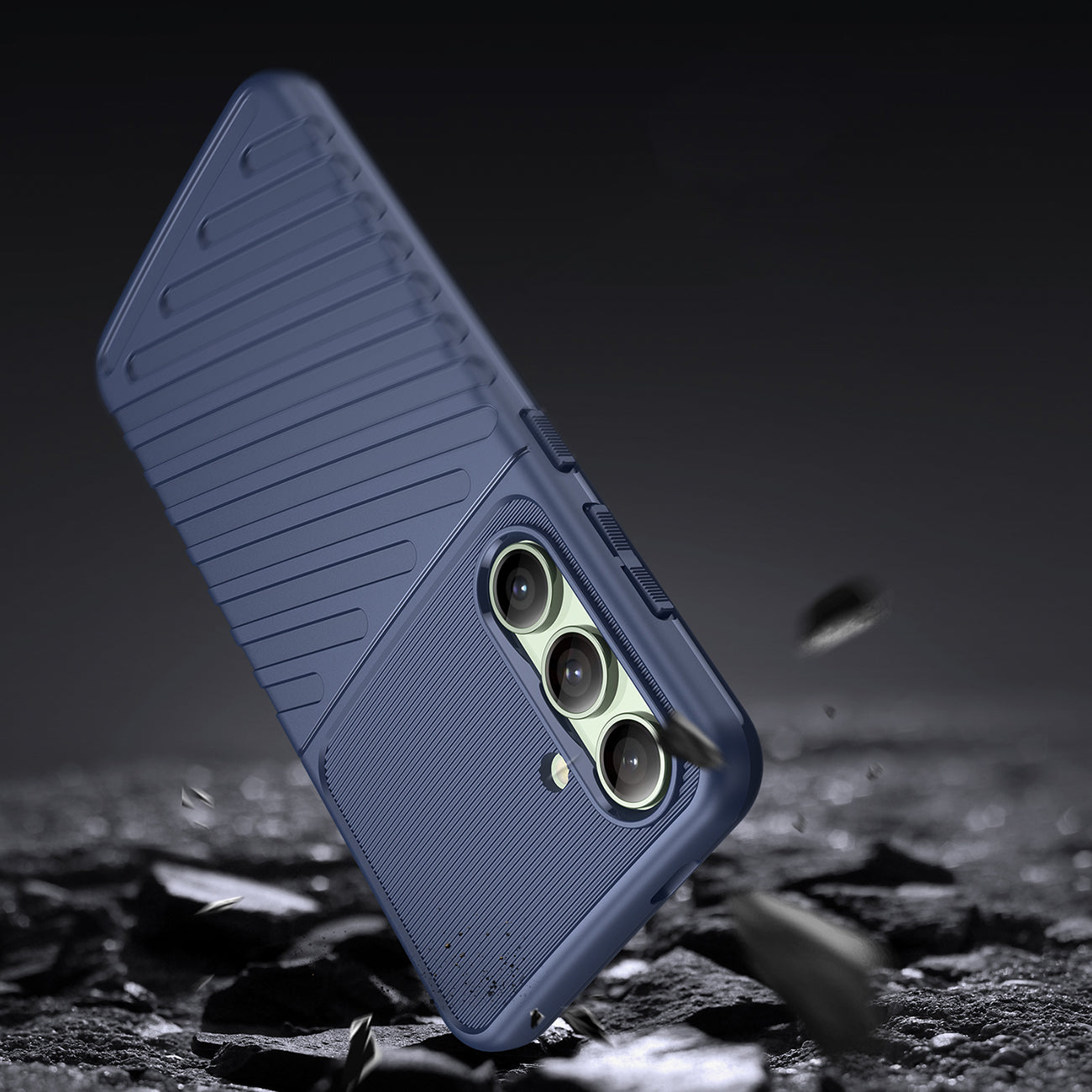Thunder Case dėklas Samsung Galaxy S24 FE – mėlynas