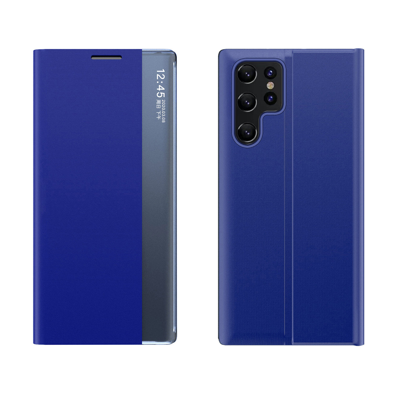 Hurtel New Sleep dėklas Samsung Galaxy S24 FE – mėlynas