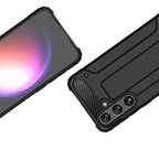 Hybrid Armor dėklas Samsung Galaxy S24 FE – juodas