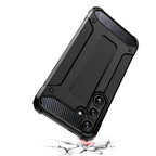 Hybrid Armor dėklas Samsung Galaxy S24 FE – juodas