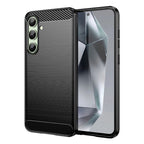 Anglies rašto TPU dėklas Samsung Galaxy S24 FE – juodas