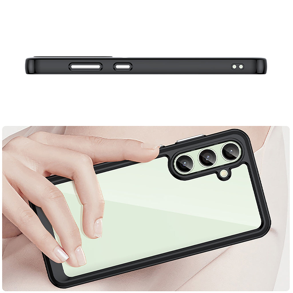 Outer Space Case dėklas Samsung Galaxy S24 FE – juodas
