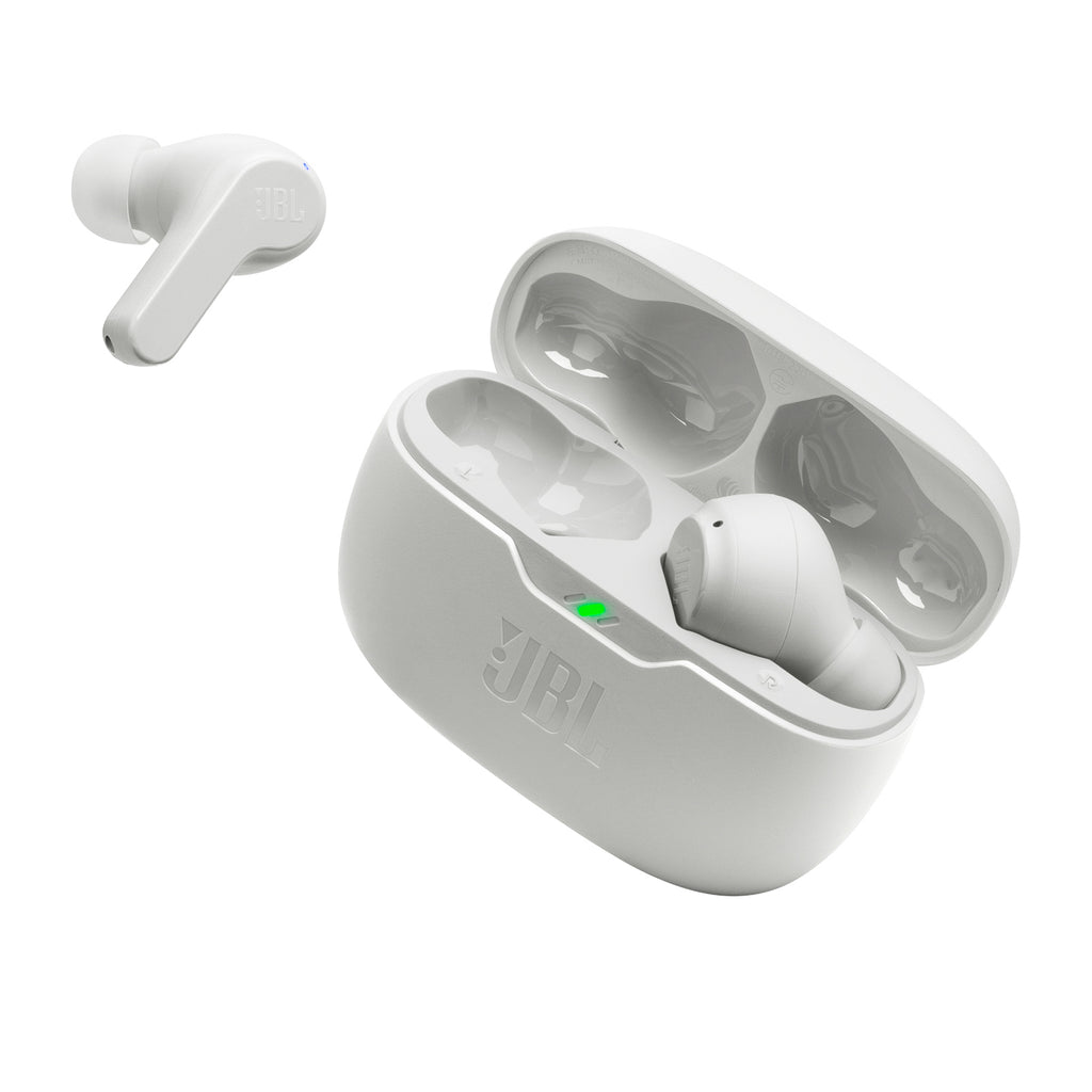 JBL Wave Beam belaidės į ausis įdedamos ausinės Bluetooth 5.2 IP54 IPX2 - juodos spalvos -- Headphones