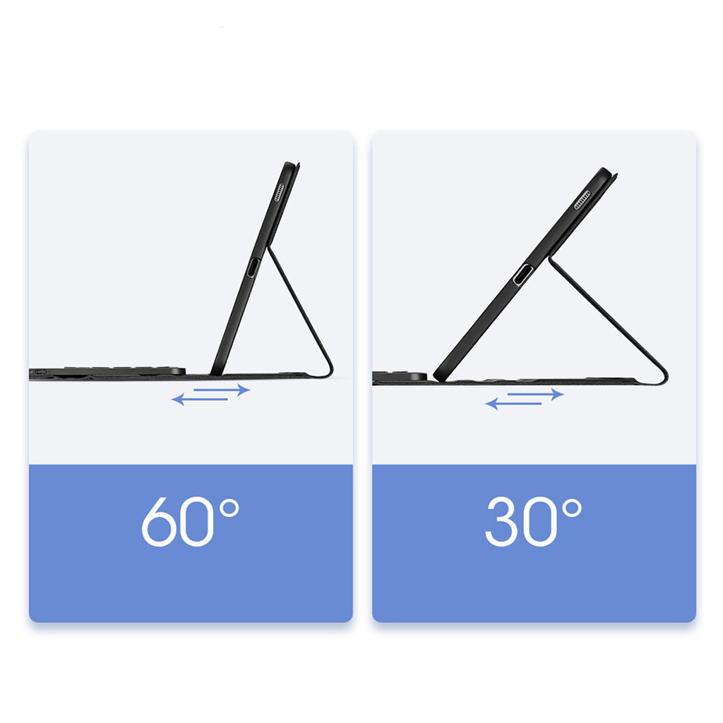 Dux Ducis Bluetooth klaviatūros dėklas Tab S6 Lite – juodas -- Samsung Galaxy Tab S6 Lite