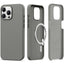 Tech-Protect silikoninis MagSafe dėklas iPhone 16 Pro Max – pilkas -- iPhone 16 Pro Max