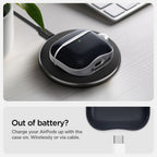 Spigen Classic C1 dėklas AirPods 4 – grafitas