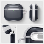 Spigen Classic C1 dėklas AirPods 4 – grafitas