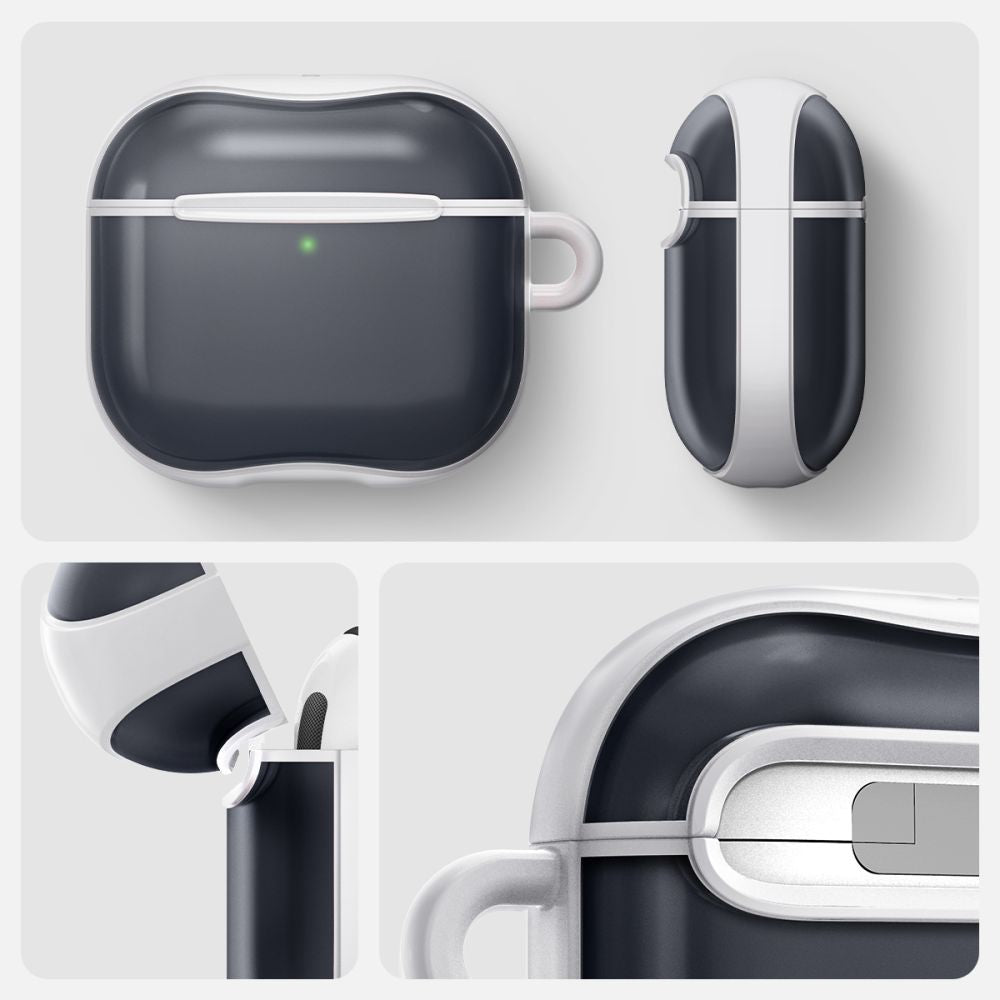 Spigen Classic C1 dėklas AirPods 4 – grafitas