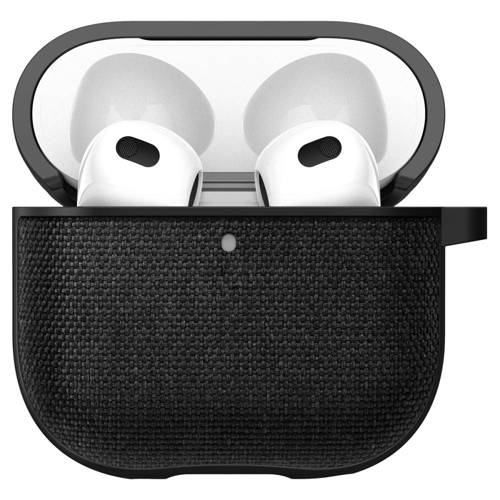 Dėklas Spigen Urban Fit ausinėms AirPods 4 - juodas -- Headphone Cases