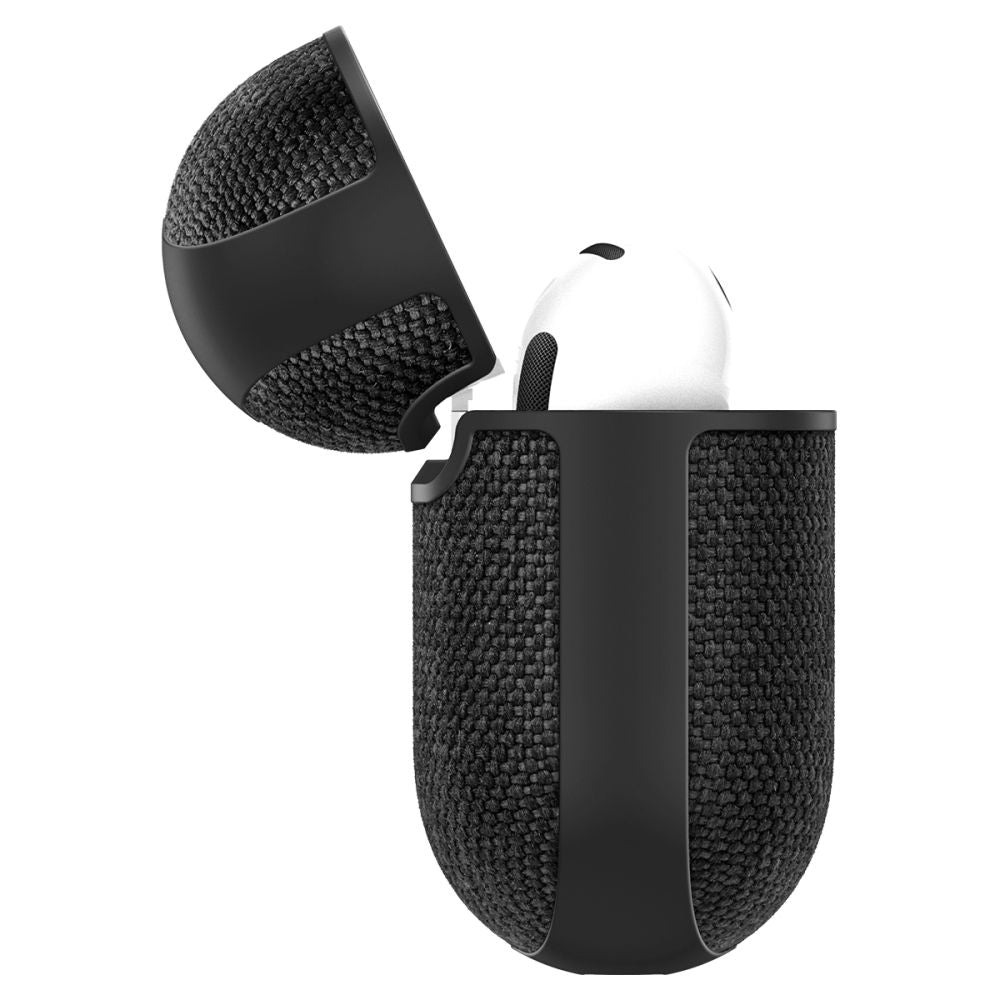 Dėklas Spigen Urban Fit ausinėms AirPods 4 - juodas -- Headphone Cases