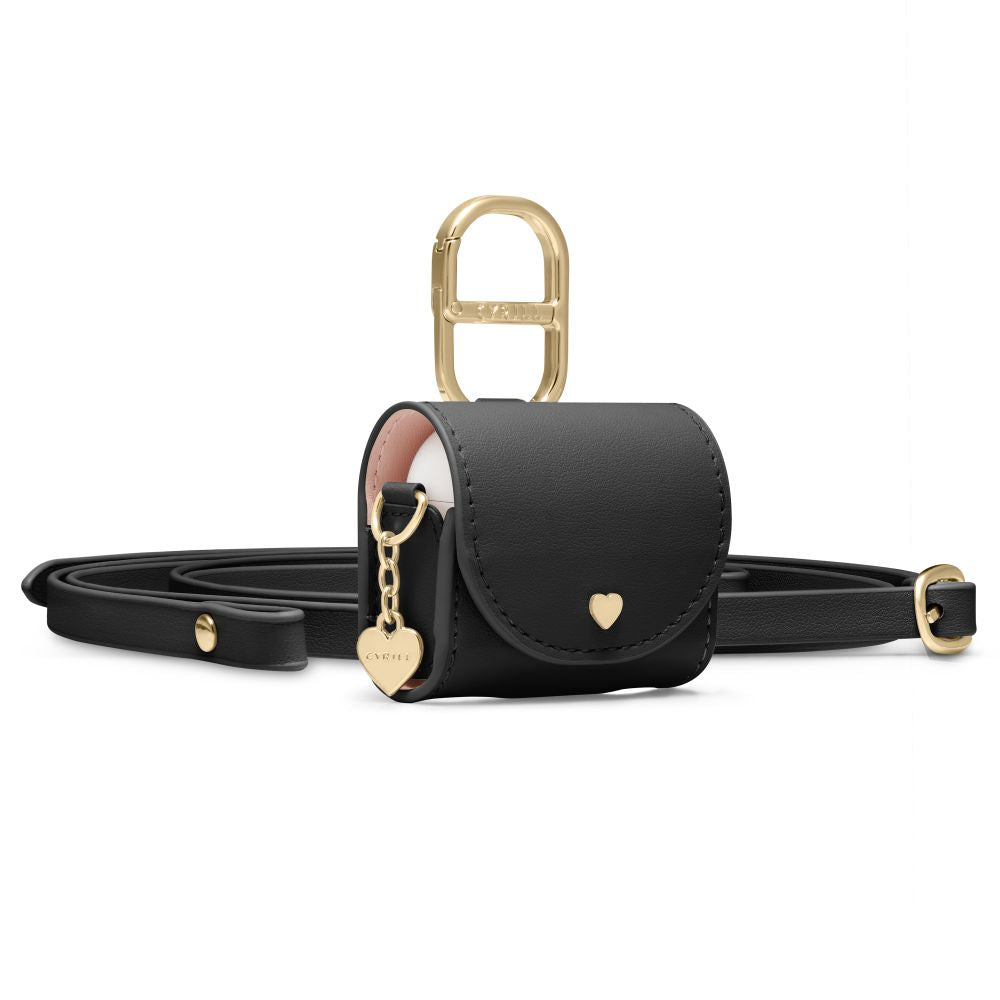 Spigen Cyrill Mini Bag dėklas AirPods 4 – juodas