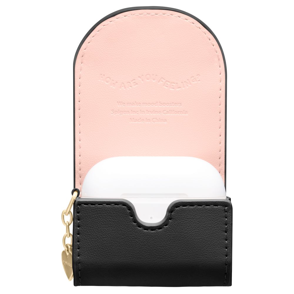 Spigen Cyrill Mini Bag dėklas AirPods 4 – juodas